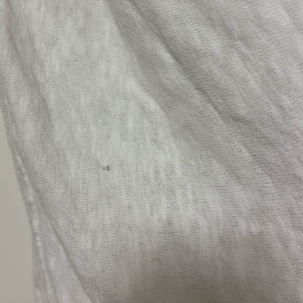 Eileen Fisher Neutral Open Front Cardigan Linen Cotton Minimalist Contemporary - Picture 2 of 7